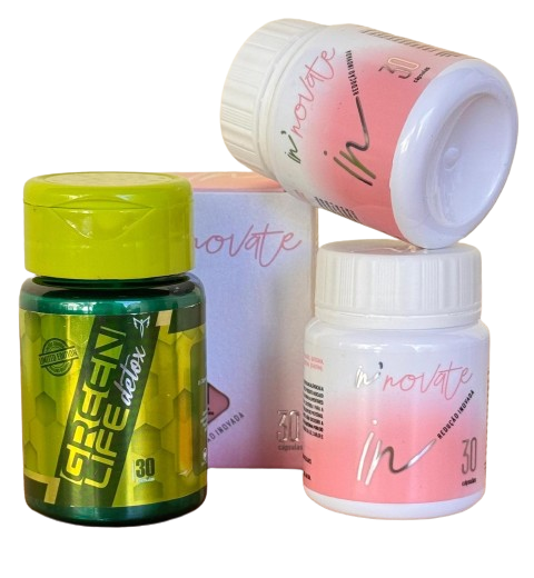 2 Und - In novate Tradicional 500Mg +DETOX Green Life