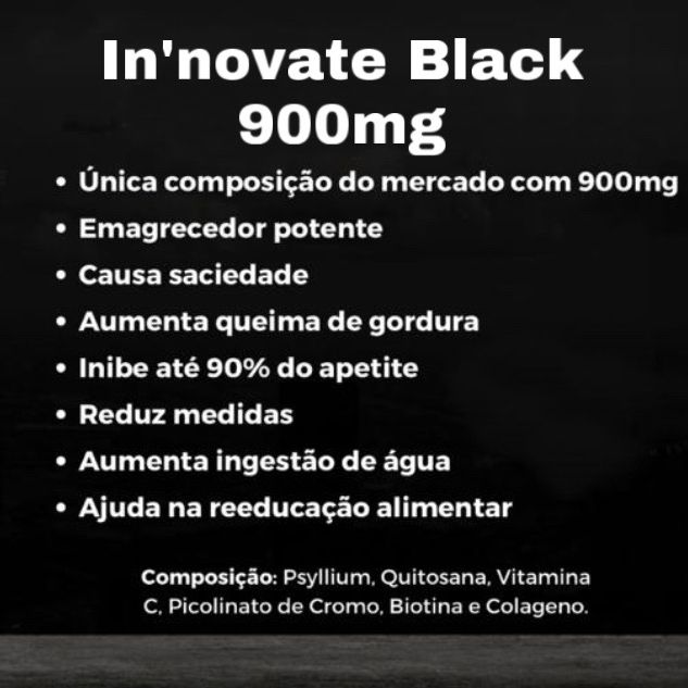 2 Und - In novate Black 900Mg